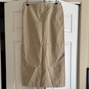 Women’s Casual Corner Khaki Tan Pencil Skirt Petite 10P